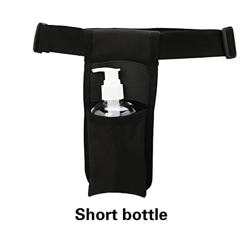 Adjustable Universal Massage Oil Bottle Holster for Therapists Massage Therapy Essential Oil Lotion Holder,Bag Only,Not Bottle Included