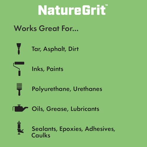 NatureGrit ? Heavy Duty Industrial Hand Soap Cleaner Refill ? Walnut Shell Conditioners for Skin Protection for Auto Mechanics, Manufacturing, and Anyone with Working Hands - 3-liter (Single Refill)