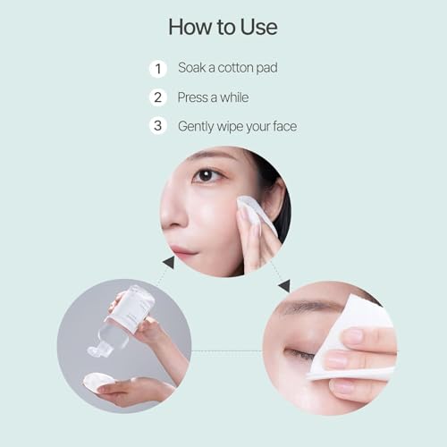 mixsoon Centella Cleansing Water 10.14 fl oz / 300ml Face Cleanser for Sensitive Skin Centella Asiatica Aloe Vera Korean Glass Skin Care