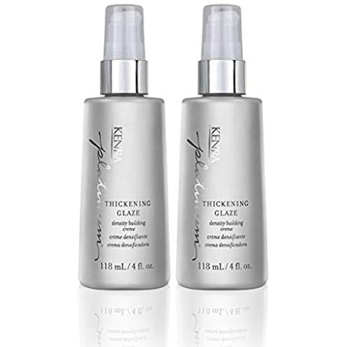 Kenra Platinum Thickening Glaze | Volumizing Styler | Adds Fullness & Body | Lightweight Conditioning | Density Building For Thick, Healthy-Looking Styles | All Hair Types