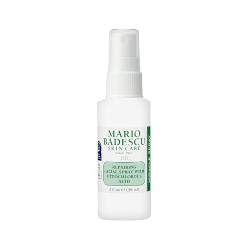 Mario Badescu Repairing HOCl Facial Spray with Hypochlorous Acid ? Soothes & Calms Angry, Irritated Skin, Reduce Redness & Flare-Ups ? pH Balancing, Non-Irritating Cleanser, Fragrance-Free