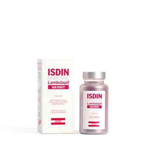 ISDIN Lambdapil Hair Density Capsules: Hair Thickening Vitamin Capsules for Thinning Hair