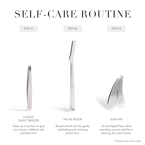 Tweezerman Stainless Steel Gua Sha Massager
