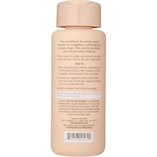 Kristin Ess Hair The One Signature Conditioner for Dry Damaged Hair - Moisturizes, Smooths, Detangles + Softens Hair - Sulfate Free, Color + Keratin Safe, 10 fl. oz.
