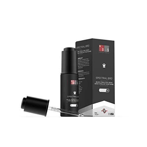 DS Labs Spectral.BRD Beard Conditioning Serum, 30mL - Supports Thicker, Fuller, Looking Facial Hair, With Nanoxidil, Biotin, Niacinamide, Castor Oil & Hyaluronic Acid, Non-Greasy, Paraben Free