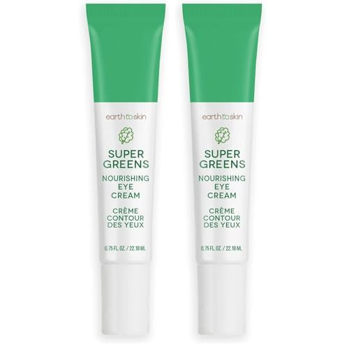 Earth To Skin Super Greens Nourishing Eye Cream (0.75 Fl Oz) (Pack of 2)