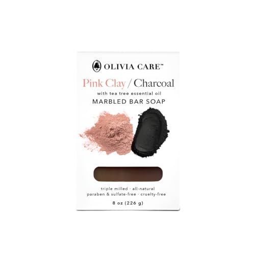 Vivo Per Lei Dead Sea Soap Bar - Face Soap for Women - Contains Dead Sea Salt, Charcoal - 3.17 Oz - Pack of 1