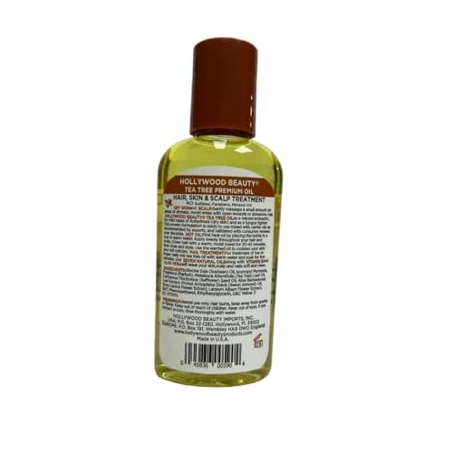 Hollywood Beauty Tea Tree Oil Skin & Scalp Treatment, 2 oz (Pack of 4)