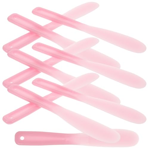 Healifty Makeup Spatula Set 8.07 Inch Silicone Cosmetic Mixing Spatulas for Facial Mask Foundation Creams and Lotions Multifunctional Beauty Tools for Home and Professional Use