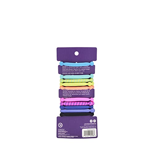 Goody Ouchless 10 Count 4MM Fine Hair Ties and Neon 10 Count Hair Elastics