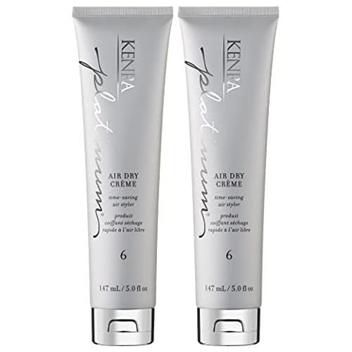 Kenra Platinum Air Dry Cr?me 6 | Time-Saving Air Styler | Enhances Natural Body | Tames Frizz With Delicate Hold | Natural, Product Free Finish | All Hair Types