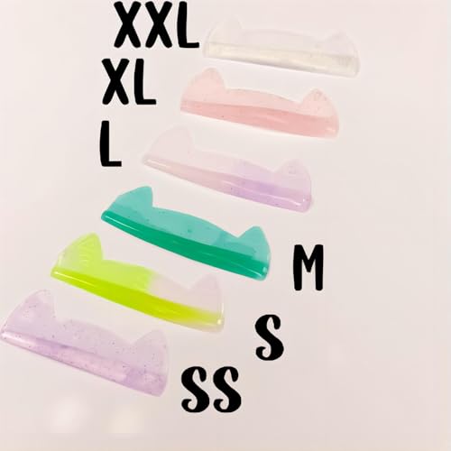Lash Lift Shields C Curl 6 Size Lifting Pad Rapid Eyelash Shield Shiny Perm Rods Make Eyes Natural Curl Flexible Pads Extreme Rod 100 Use Elastic Lami Perming Roller Beautiful Neon Color