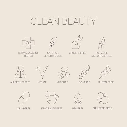 No Makeup Makeup Perfect Foundation Brush | For Cream, Liquid & Powder Face Makeup | Beauty Applicator with Slightly Slanted Soft Top for Blending, Buffing, Concealing & Stippling | 5-inch
