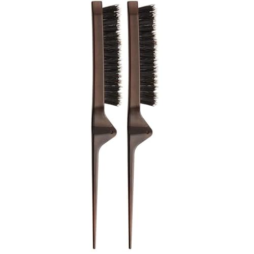 Olivia Garden Style-Up Teasing Hair Brush - Folding Design with Tail for Precise Sectioning