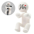 AGMDESIGN Her Shower Silicone Razor Holder, Funny Bathroom Decor for Inside Shower, Cute Gadgets Leg Razor Holder for Women, Valentine¡¯s Day Birthday Gifts for Women Girlfriend Wife Mom Sister