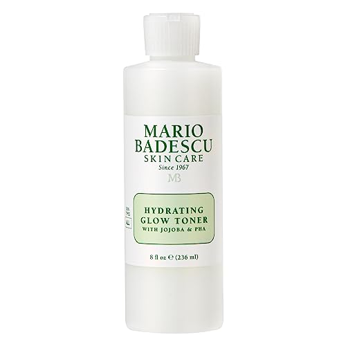 Mario Badescu Hydrating Glow Toner with Jojoba & PHA - Brightens, Rejuvenates, and Nourishes for Luminous Skin - Facial Toner and Serum Formula with Cooling Sensation