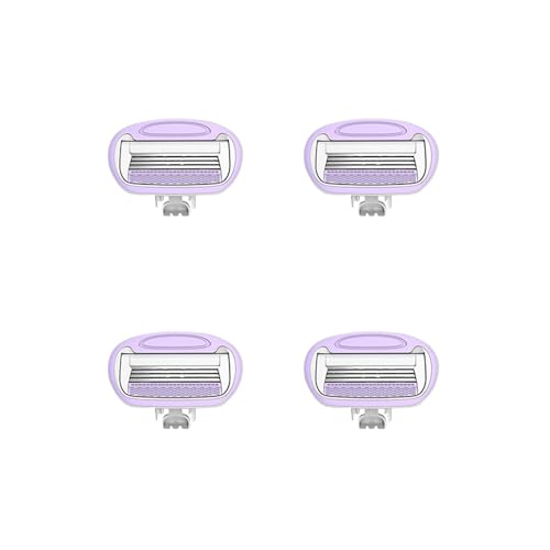 Women¡¯s Razor Refill Blades, 4 Count Razor Refills Women, 4-Blade Women Razors for Shaving