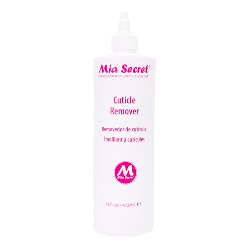 Mia Secret Cuticle Softener & Remover - Quick Easy Safe - Removes Cuticles Safely and Softens the Edge - Excellent for Manicures and Pedicures (6 Fl Oz (Pack of 1))