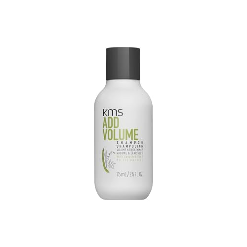 KMS AddVolume Shampoo, Thickening & Strength for Fine to Medium, Thin or Weak Hair, 75ml
