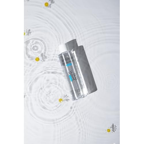 AFTERLAB Hydrating Barrier Toner, Hyaluronic Acid (Sodium Hyaluronate) Face Toner for Sensitive Skin, After-Shave Soothing & Hydration, 6.76 fl.oz