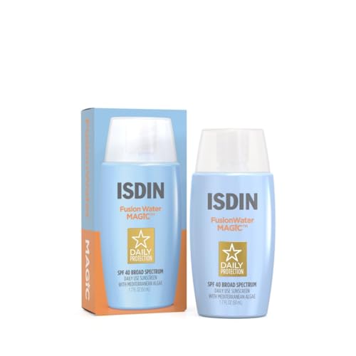 Fusion Water MAGIC, Ultralight Broad Spectrum SPF 40 Sunscreen with Hyaluronic Acid and Vitamin E, 50ml