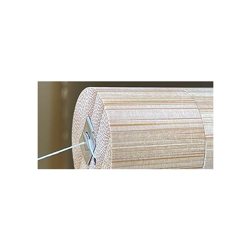 Ink Permanent [Large 50 Meters - 165 Feet] Premium White Bamboo Pre-Inked Mapping String Fine Thread Pre-Inked Microblading String for Brow Mapping for Permanent Makeup, Eyebrow Shaping