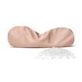 Weighted Eye Pillow for Relaxation, Sleeping, Yoga, SPA and Travelling, 100% Natural Clear Quartz,Cooling Eye Pillow, Reusable and Good Relaxation Gift for Women