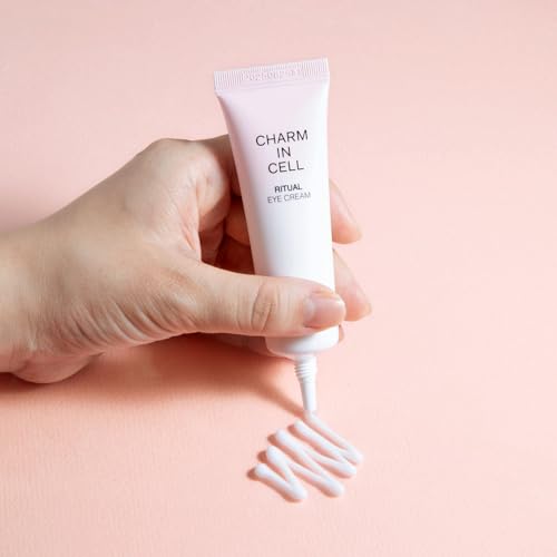 CHARMZONE Charm-in-Cell Ritual Eye Cream, Triple Peptide & Niacinamide for Firming, Hydration & Brightening Care, Rich Yet Non-Greasy, K-Beauty Anti-Aging Eye Moisturizer, 1.01 oz