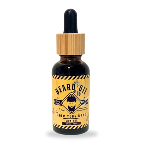 Beard Oil for Men ? Big Squeeze Vanilla Citrus ? Made with Natural Ingredients to Promote Healthy Beard Growth, Soften & Nourish for a Fuller-Looking Beard ? 1 oz