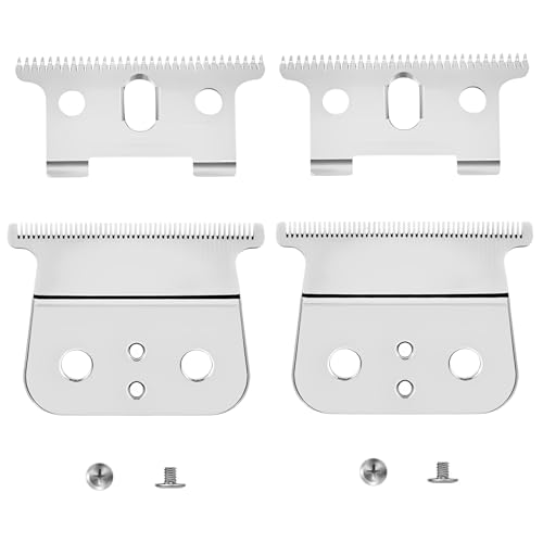 Replacement Blades for Andis T Outliner,Compatible with G,GO,GTO,GTX Trimmers,High Heat Resistance Blades Compatible with Headliner LS2,LS3 Replacement Blades.