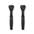Dollar Shave Club | Razor Handle (2 Pack) Black | Replacement Razor Blade Handles | Not Compatible with Other Razor Brands