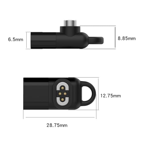 Compatible with Shokz OpenSwim Pro S710 Charging Dock- LOKEKE Portable Replacement USB Type C + Micro Charger Adapter Compatible with Shokz OpenSwim Pro S710