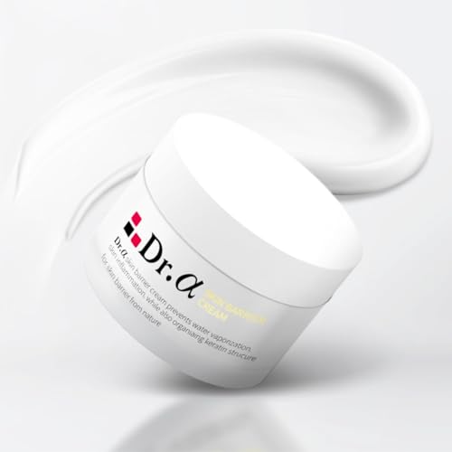 Dr Alpha Skin Barrier Cream 80ml, Moisturizing for Dry, Sensitive Skin, Face Care Lotion, Rejuvenating Face, Body, Legs