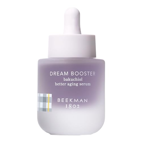 Beekman 1802 Dream Booster Bakuchiol Face Serum ? Retinol Alternative for Sensitive Skin ? Refines Texture, Smooths Fine Lines & Pores ? Fragrance Free ? Vegan ? 1 fl oz