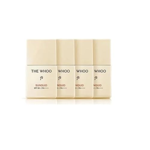 The Whoo Gong Jin Hyang Sunquid UV Protective Lotion 4 Pcs Set