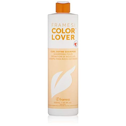Framesi Color Lover Curl Define Shampoo, Shampoo for Curly Hair with Quinoa and Aloe Vera, Color Treated Hair