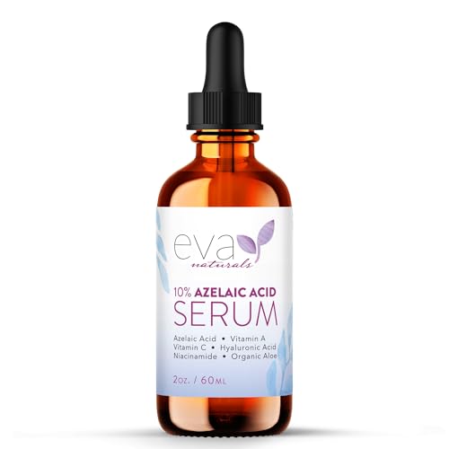 Azelaic Acid 10% Facial Serum ? With Niacinamide, Hyaluronic Acid ? Lightweight Face Serum ? 2 oz