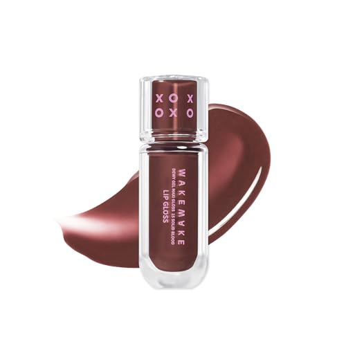 WAKEMAKE x NETFLIX SQUID GAME Dewy Gel Maxi Gloss 15 Solid Blood Set (+Watery Tok Tint Mini 7 Bloody Pop), lips, korean lip