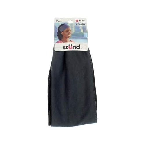 Scunci 3838003a048 Extra Wide Hairbands 2 Count