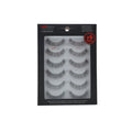 Red Cherry False Eyelashes #747S, Black (Pack of 6)