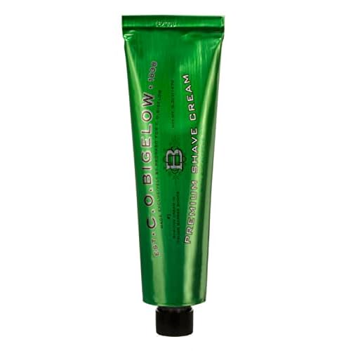 C.O. Bigelow Shaving Cream, 5.2 oz Mens Shaving Cream with Eucalyptus Oil for Sensitive Skin & All Skin Types