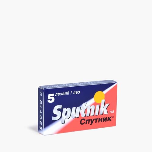 Sputnik Cnythnk Double Edge Blades, 100 Count, 20 Tucks of 5 Blades, Compatible with all Standard Safety Razor Handles