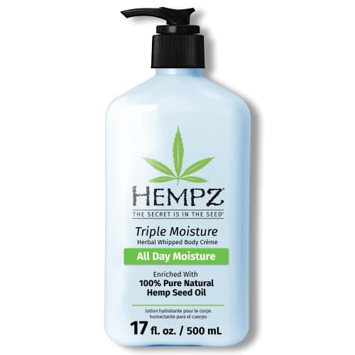 Hempz Body Lotion Bundle - Grapefruit Sparkling Peach 17oz & Coconut Watermelon Daily Moisturizing Creams