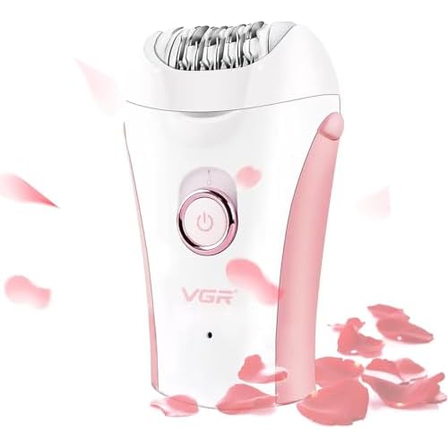 Glabrouse Skin Smooth Glide Epilator for Women,Facial Epilator for Women,Cordless Face Hair Remover with Light,Hair Rmoval for Face Bikini Legs, Body Removal Device