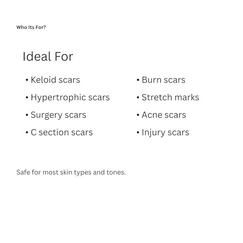 Silicone Scar Tape & Gel Kit for Keloids, Surgery & C Section Scars, Medical Grade Scar Treatment Duo for Hypertrophic, Burn & Injury Scars, Post Surgery Scar Care Set