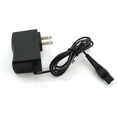 15v Charger Cord Compatible with Philips Norelco HQ8505 Series 7000 5000 3000 MG5750 MG7750 Compatible with Phillips Electric Shaver Razor Multigroom Beard Trimmer Charging Adapter Power Supply
