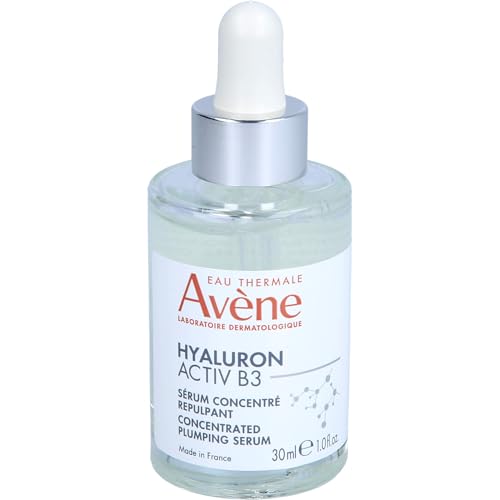 Av?ne Hyaluron ACTIV B3 Concentrated Plumping Serum, Light-weight hydrating serum, powered by Niacinamide + Pure Hyaluronic Acid, Firms & Plumps the skin for a healthy complexion 1 oz