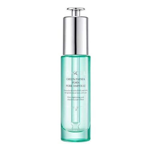 Green Papaya PDRN Pore Ampoule, Lightweight Pore Serum With Green Papaya Extract & PDRN, Hydrating Skin Texture Care, 30ml / 1.01 Fl Oz