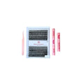 DIY Cluster Lash Kit - Reusable Individual Lash Clusters with Bond, Seal & Remover | Lightweight, Long-Lasting, Easy At-Home Application for Salon-Quality Lashes