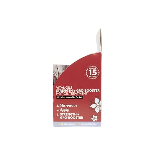 ORS HAIRepair Vital Oils Hot Oil Treatment Strength + Gro-Booster Hot Oil Treatment - Travel Packet 1.5 Ounces (Pack of 12)